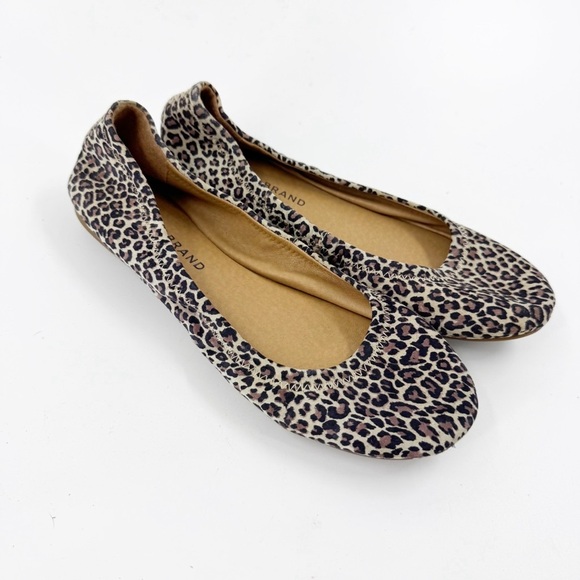 ✅ Lucky Brand Women's Leopard Flats SIZE 6.5 - Picture 1 of 6